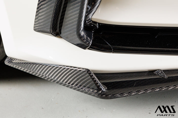 HONDA CIVIC Type R 【Type：FL5】Drycarbon front lip cover 3pcs/st1134【for RHD/LHD】
