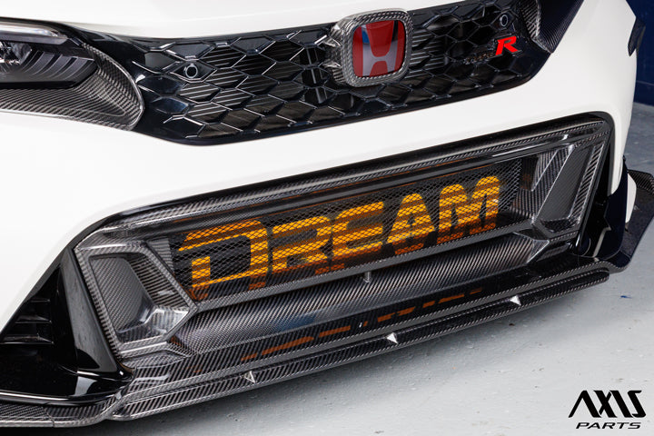 HONDA CIVIC Type R 【Type：FL5】Drycarbon Front lower grill cover 2pcs/st1141【for RHD/LHD】