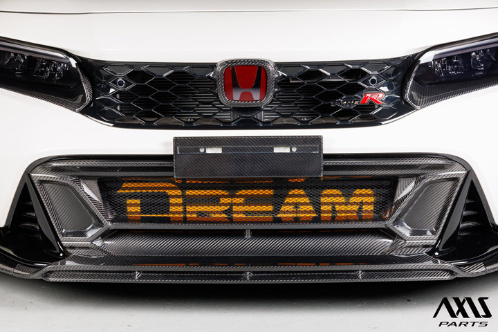 HONDA CIVIC Type R 【Type：FL5】Drycarbon Front lower grill cover 2pcs/st1141【for RHD/LHD】