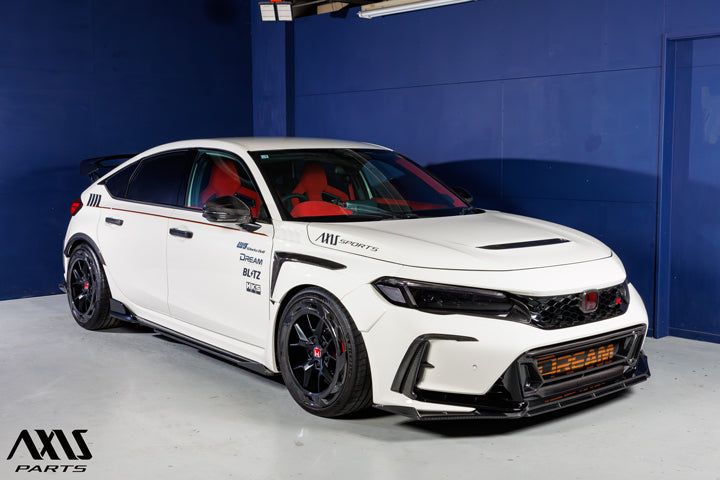 HONDA CIVIC Type R 【Type：FL5】Drycarbon Front side skirt cover 2pcs/st1133【for RHD/LHD】