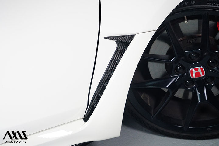 HONDA CIVIC TypeR【Type：FL5】Drycarbon fender duct cover/st926【for LHD and RHD】