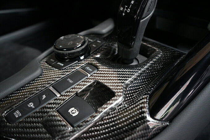 TOYOTA SUPRA 【Type：DB#2】Drycarbon shift panel cover 1pcs/st608th【for RHD&LHD】