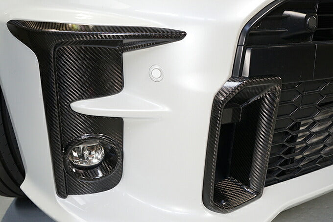 TOYOTA GR YARIS【Type：SERIES 10】Drycarbon front bumper duct cover 2pcs/st654【for RHD&LHD】
