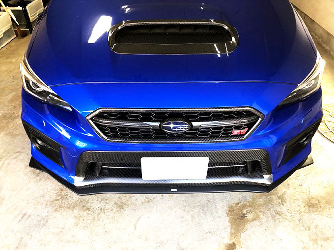 SUBARU WRX STI/S4【Type：VA(D type and after)】Drycarbon Front grill cover 1pcs/st560th【for RHD&LHD】