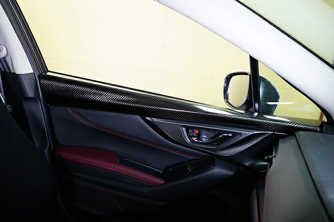 SUBARU WRX S4【Type：VB】Drycarbon front inner door trim cover  2pcs/st671th【for RHD&LHD】