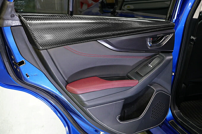 SUBARU WRX S4【Type：VB】Drycarbon rear inner door trim cover  2pcs/st672th【for RHD&LHD】