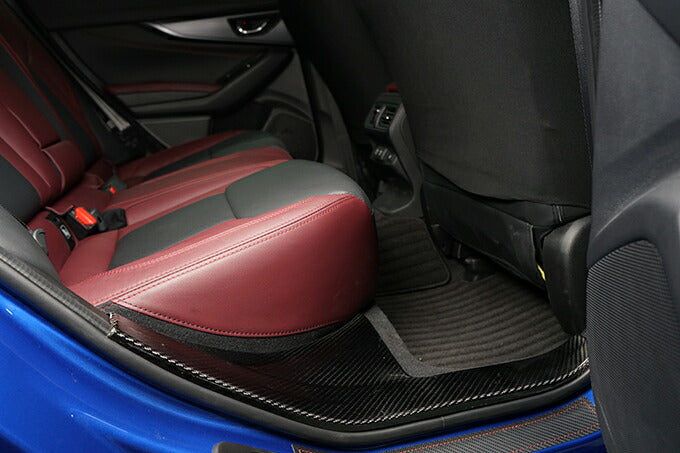 SUBARU WRX S4【Type：VB】Drycarbon rear scuff plate cover 2pcs / st689【for RHD&LHD】
