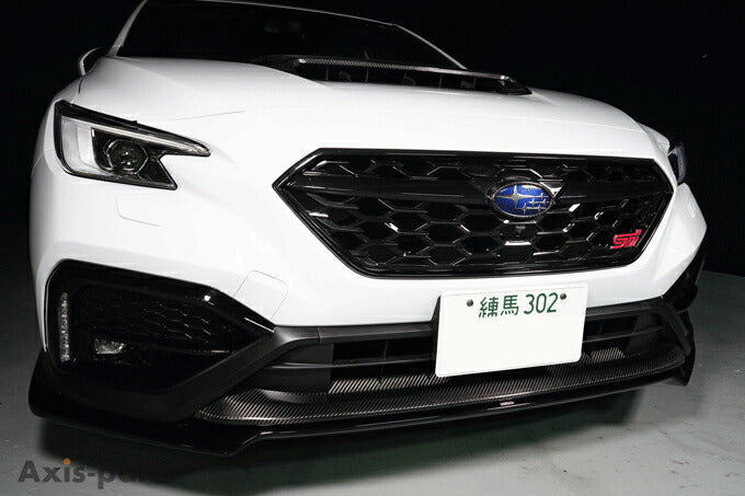 SUBARU WRX S4【Type：VB】Drycarbon front underlip for vehicles equipped with STI front under spoiler 1pcs /st788【for RHD&LHD】